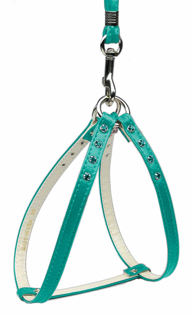 Step-in Harness Turquoise W- Turq Stones 10