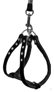 Velvet Step-in Harness Black Vl 10