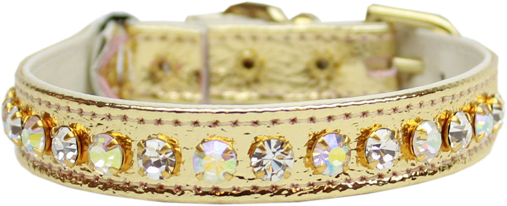 Deluxe Cat Collar Gold Size 10