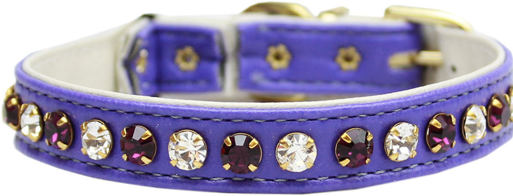 Deluxe Cat Collar Purple Size 10