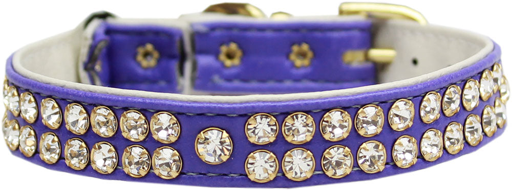 Swank Cat Collar Purple Size 10