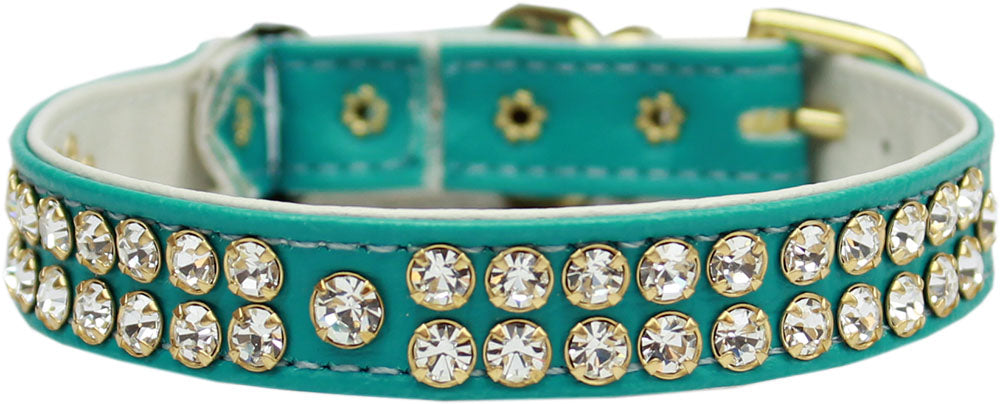 Swank Cat Collar Turquoise Size 10