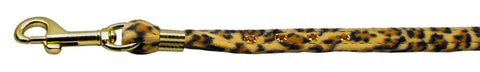 Animal Print Leash Leopard 3-8 Jwl Leash