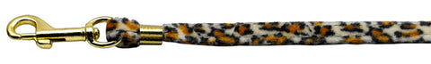 Animal Print Leash Jaguar 3-8 Plain Leash