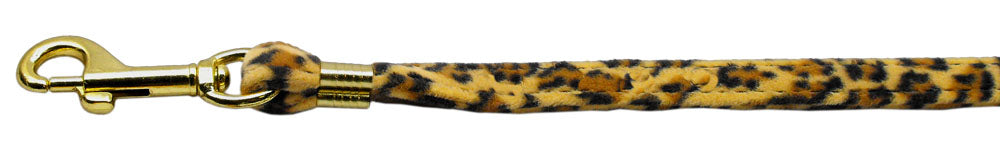 Animal Print Leash Leopard 3-8 Plain Leash