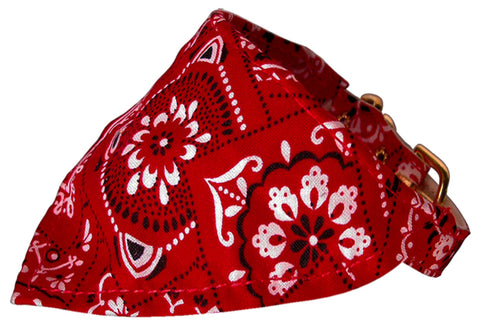 Red Western Bandana Collars Red 14