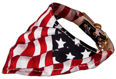 America The Beautiful Bandana Collars Patriotic 10