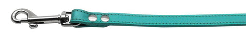 Fashionable Leather Leash Jade 1-2'' Wide