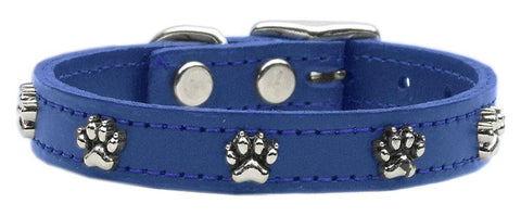 Paw Leather  Blue 20