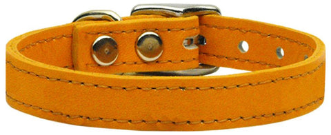 Plain Leather Collars Mandarin 14