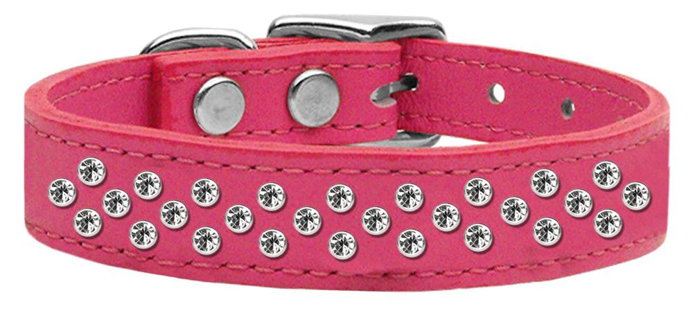 Sprinkles Clear Crystal Leather Pink 16