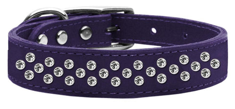 Sprinkles Clear Crystal Leather Purple 18