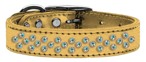 Sprinkles AB Crystal Metallic Leather Gold 20