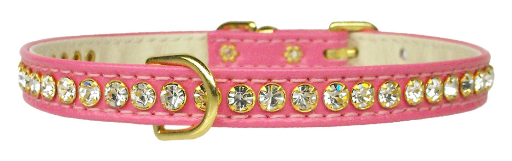 Beverly Pink 10 (with Clear Stones)