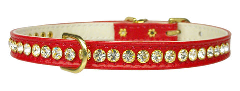 Beverly Red 10 (with Clear Stones)