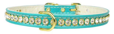 Beverly Turquoise 14 (with Clear Stones)