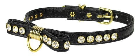 Bow Collar Black 10