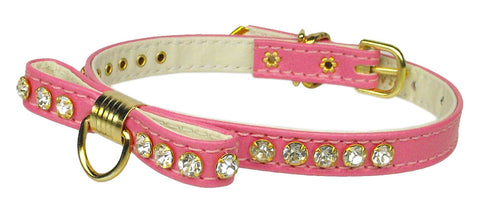 Bow Collar Pink 10