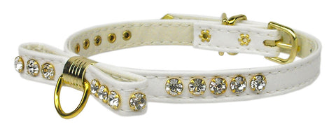 Bow Collar White 10