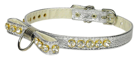 Bow Collar Silver  8