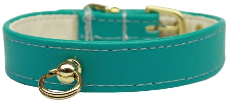 # 70 Dog Collar Turquoise Size 10