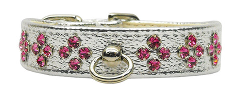 Tiara Silver W- Pink Stones 18