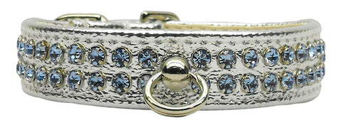 Fleetwood Silver W- Lt Blue Stones 12