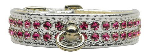 Fleetwood Silver W- Pink Stones 20