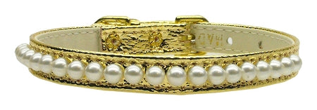 3-8" Pearl Collar Gold 10