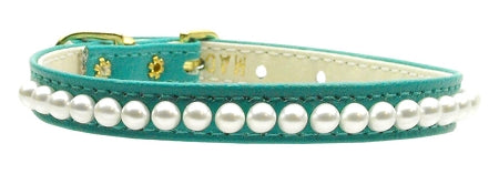 3-8" Pearl Collar Turquoise 10