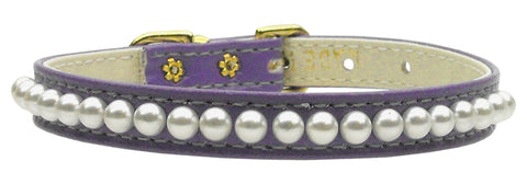 3-8" Pearl Collar Purple 12