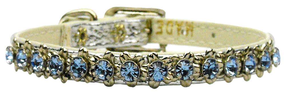 Hampton Silver W- Lt Blue Stones 10