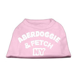 Aberdoggie NY Screenprint Shirts Light Pink XS (8)