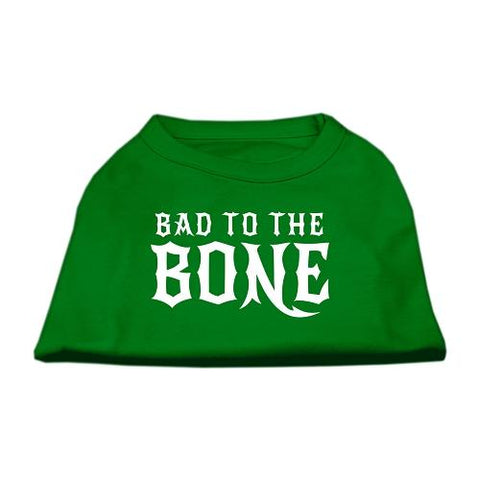 Bad to the Bone Dog Shirt Emerald Green XXL (18)