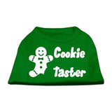 Cookie Taster Screen Print Shirts Emerald Green XS (8)