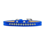 AB Crystal Size 14 Blue Puppy Ice Cream Collar