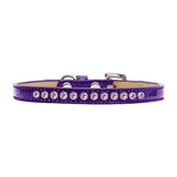 Light Pink Crystal Size 10 Purple Puppy Ice Cream Collar