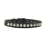 Stud Leather Black 12